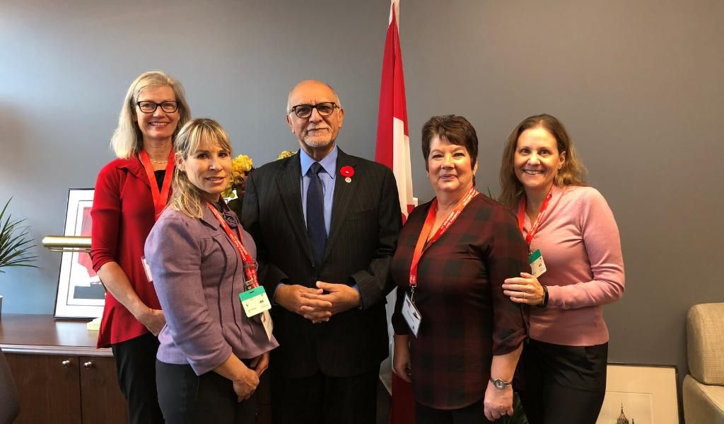 Senator Ravalia and Patients for Patient Safety Canada